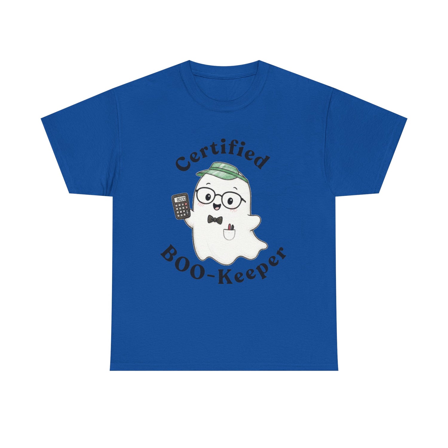 Certified BOO-Keeper T-Shirt — Cute Ghost Halloween Tee for Kids &amp; Adults